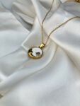 Sunlit Profile Necklace