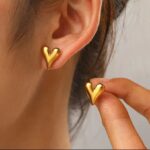 heart studs 1