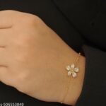 floral inspired bracelet