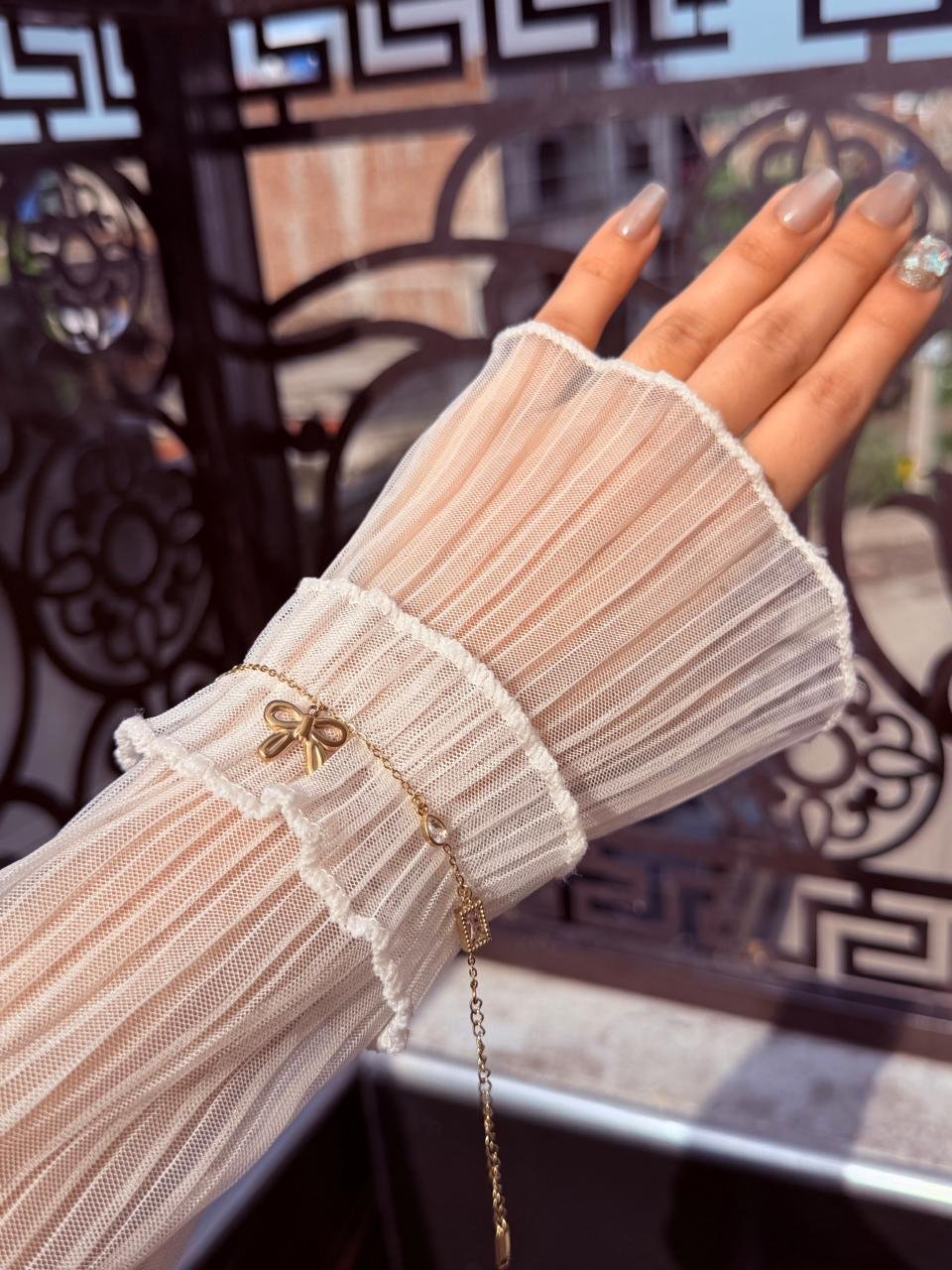 bow charm bracelet 2