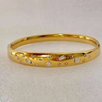 Luxury stone handcuff